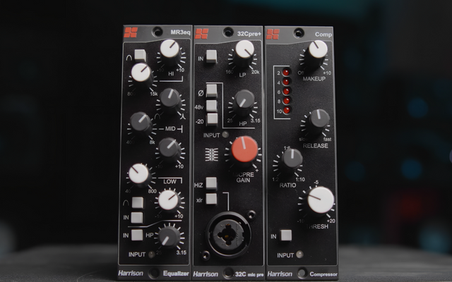 Quick Hits: Harrison Audio 32Cpre+, Comp, & MR3eq 500 Series Modules