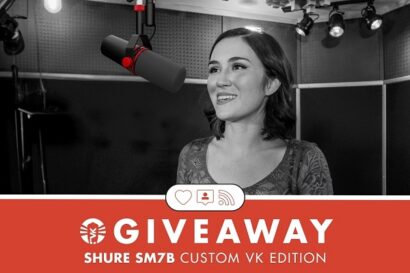 Win A Shure SM7B Custom VK Edition From Vintage King