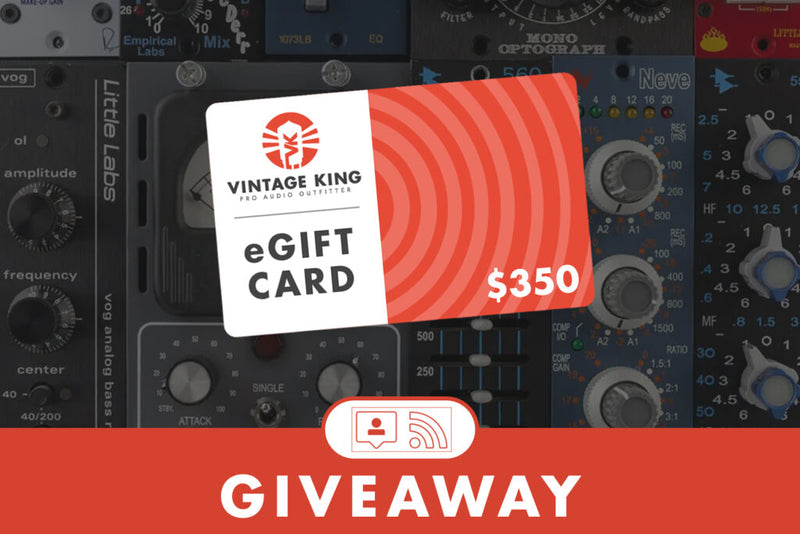 Win A $350 Gift Card From Vintage King & Get The Gear You Want!