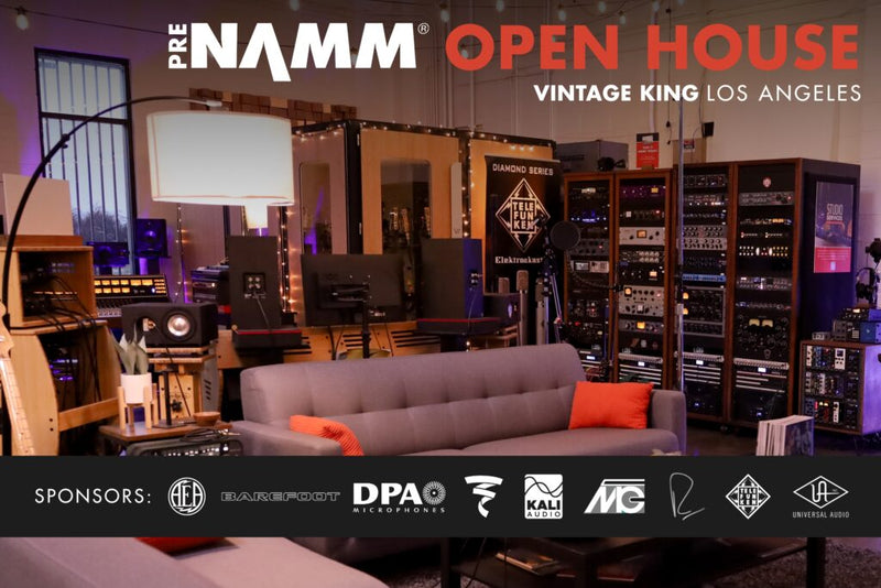 Gear Up For The Show With A Pre-NAMM Open House at Vintage King Los Angeles!