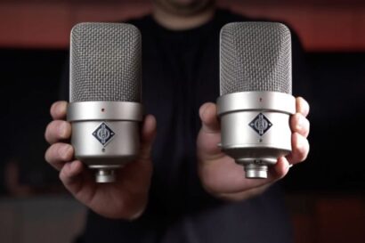 Shooting Out The New Neumann M 49 V Condenser Microphone With A Vintage M 49