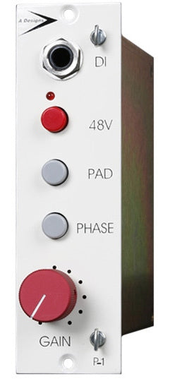A Designs Audio P-1 500 Series Microphone Preamp/DI