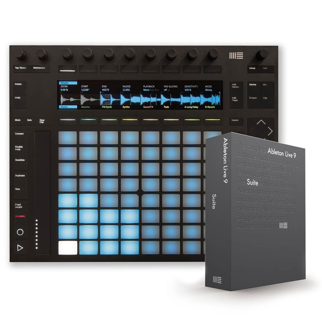 Ableton Push 2 + Live 9 Suite Bundle - Retail Box