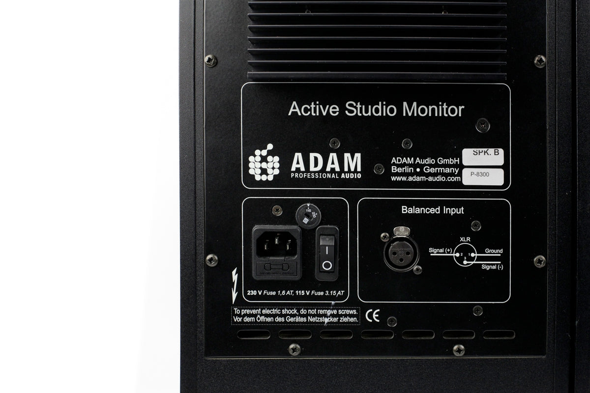 ADAM Audio S3-A Active Monitor Pair #8299/8300 (Used)