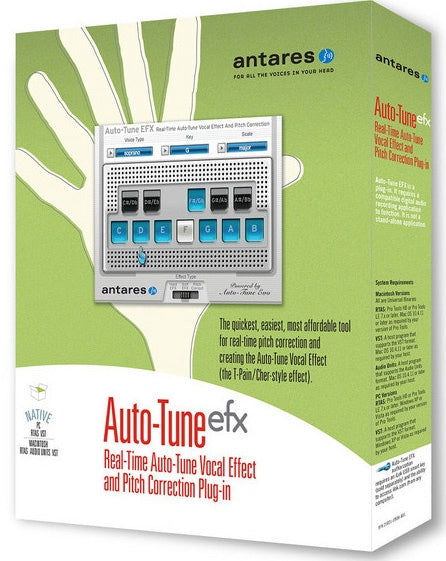 Antares Auto-Tune Efx - Native - Electronic Delivery