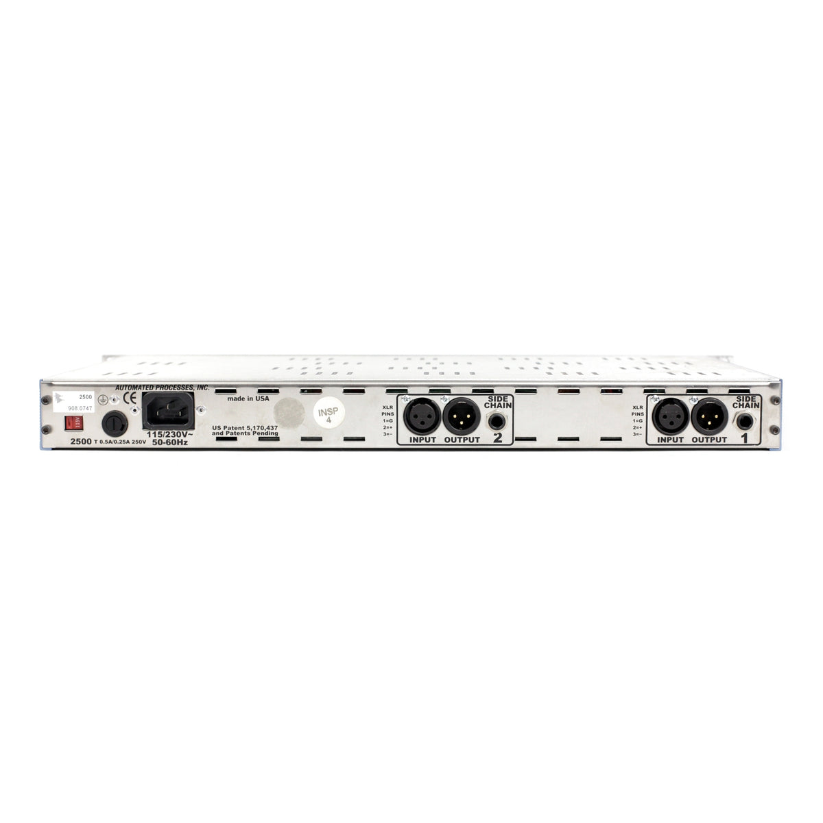 API 2500 Stereo Compressor/Limiter #908.0747 (Used)