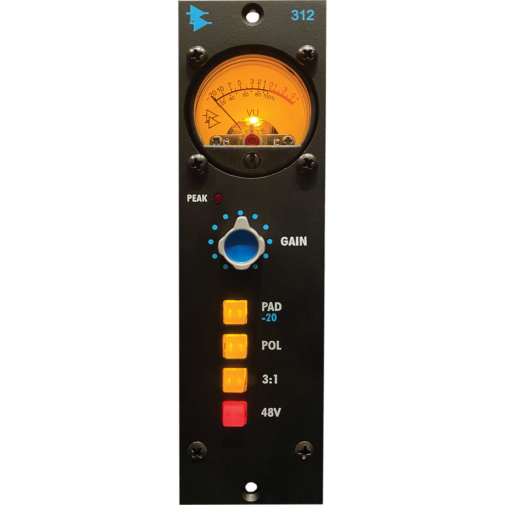 API 312 500 Series Discrete Microphone Preamp