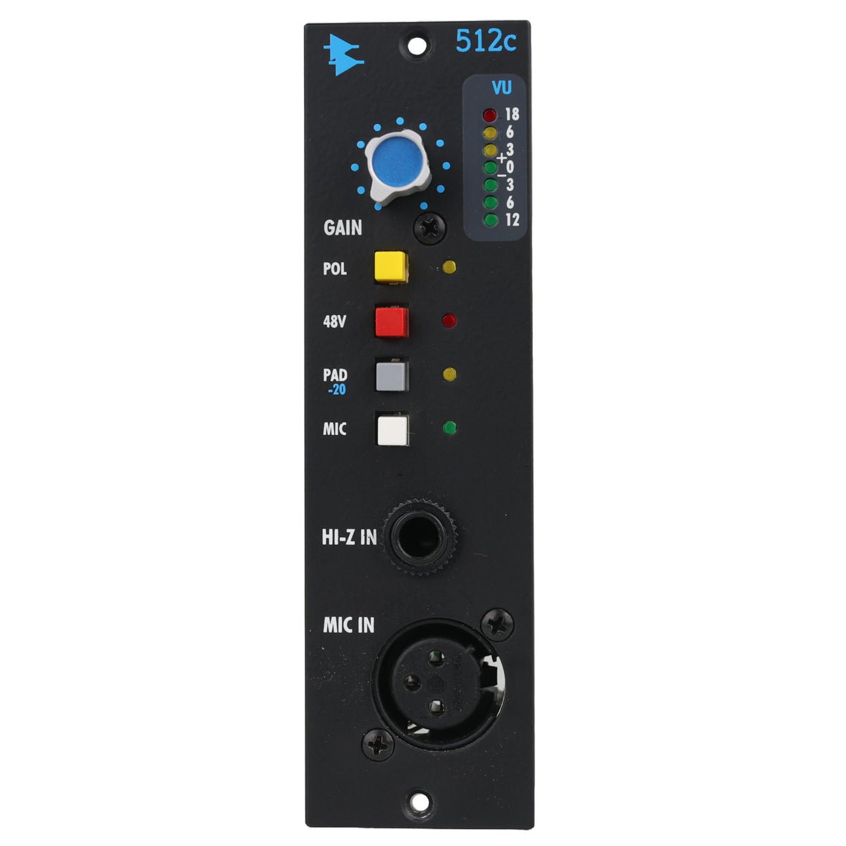 API 512C 500 Series Microphone Preamp #14140-12 (Used)