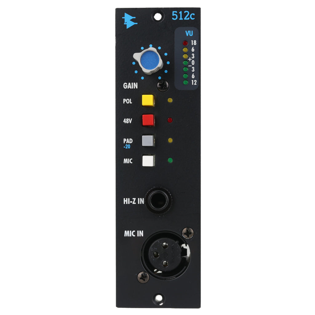 API 512C 500 Series Microphone Preamp #17043-15 (Used)