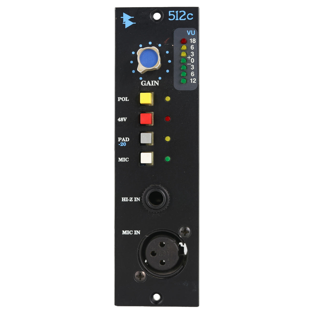 API 512C 500 Series Microphone Preamp #204.2823 (Used)