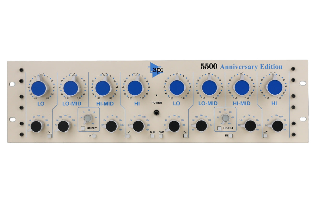 API 5500 Dual-Channel Parametric Equalizer - Anniversary Edition #28 (Used)