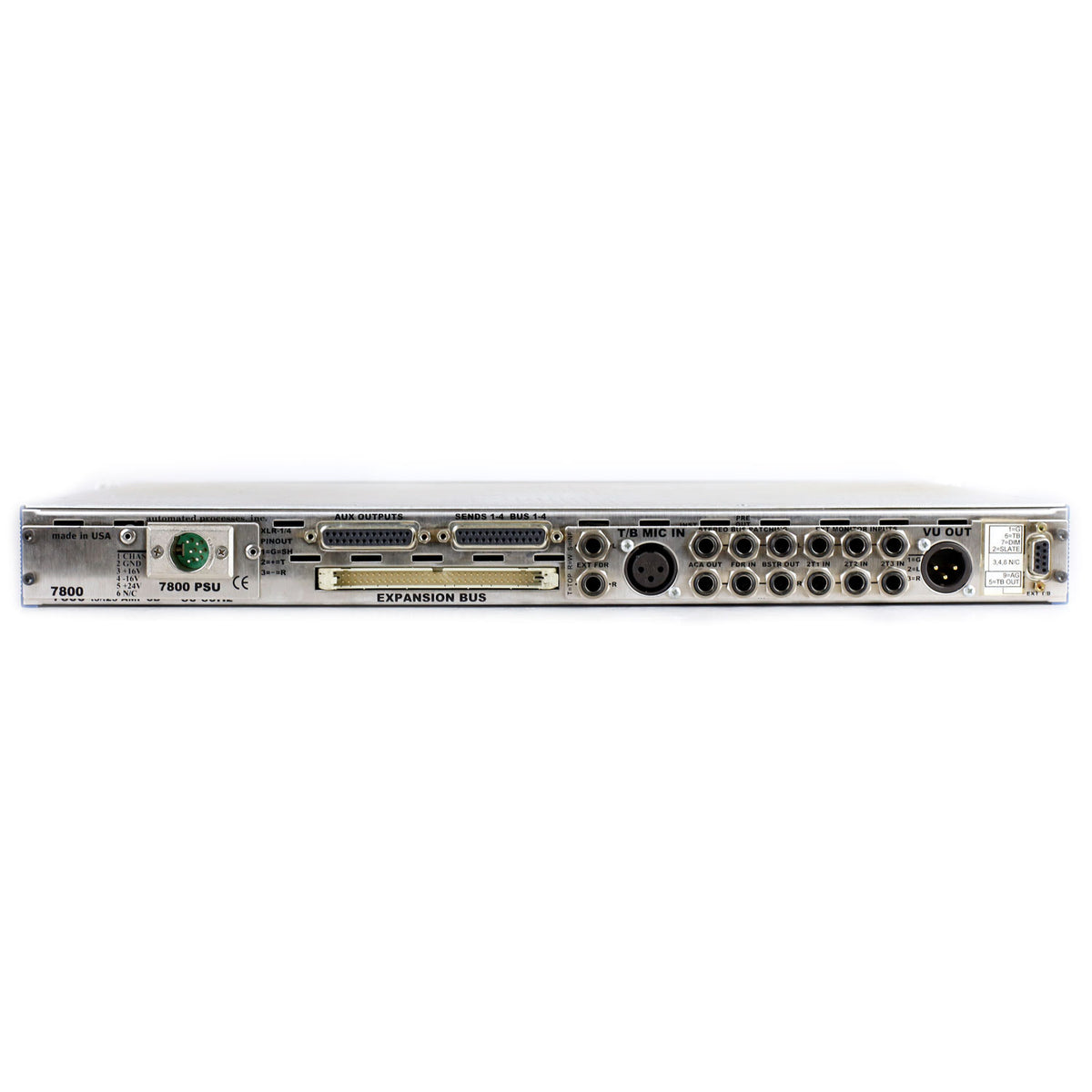 API 7800 Master Control Module #803.1030 (Used)