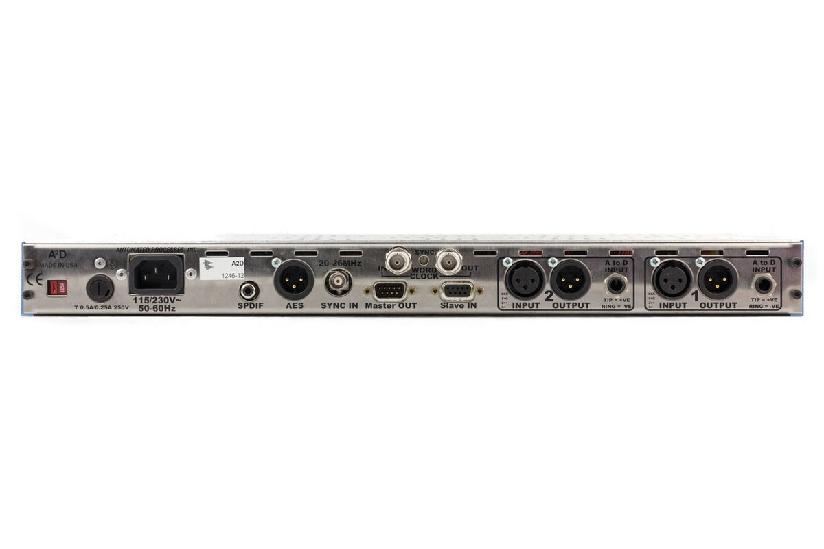 API A2D Dual Mic Pre/Converter #1246-12 (Used)