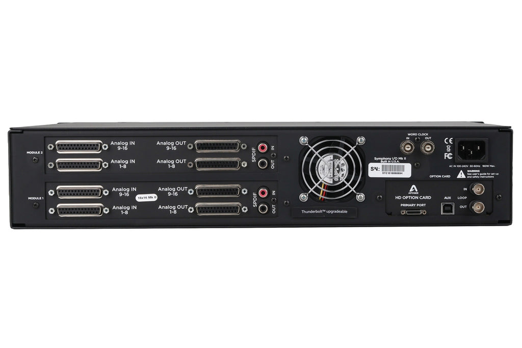 Apogee Symphony I/O MKII Pro Tools HD Interface with 32 Analog In/32 Analog Out #STE101606094 (Used)