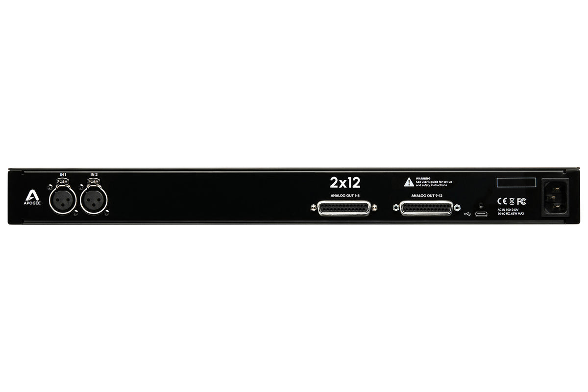 Apogee Symphony Studio 2x12 USB-C Audio Interface