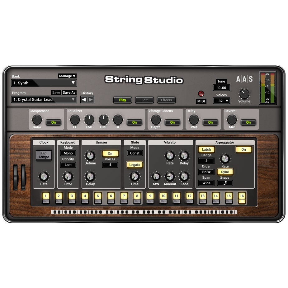 Applied Acoustics String Studio VS-2 String Modeling - Ele D