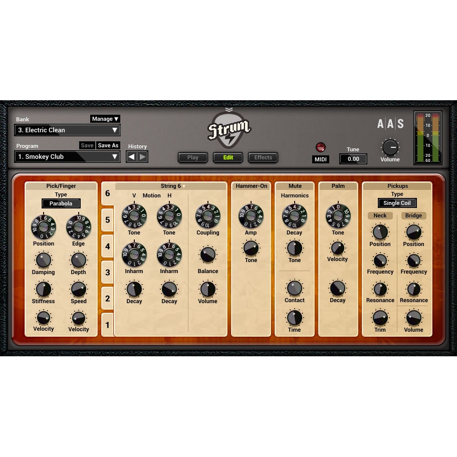 Applied Acoustics Strum GS-2 + Packs