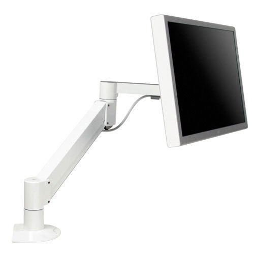 Argosy I-Lift Single Monitor Arm White I2