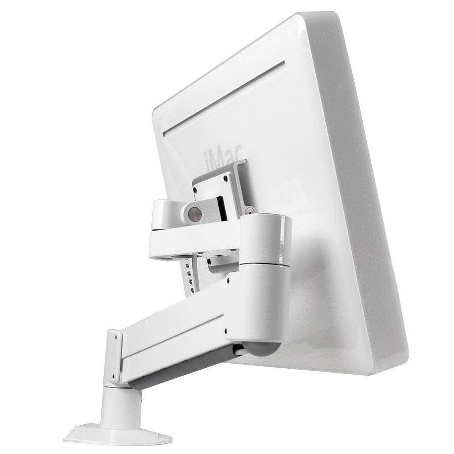 Argosy I-Lift Single Monitor Arm White I2