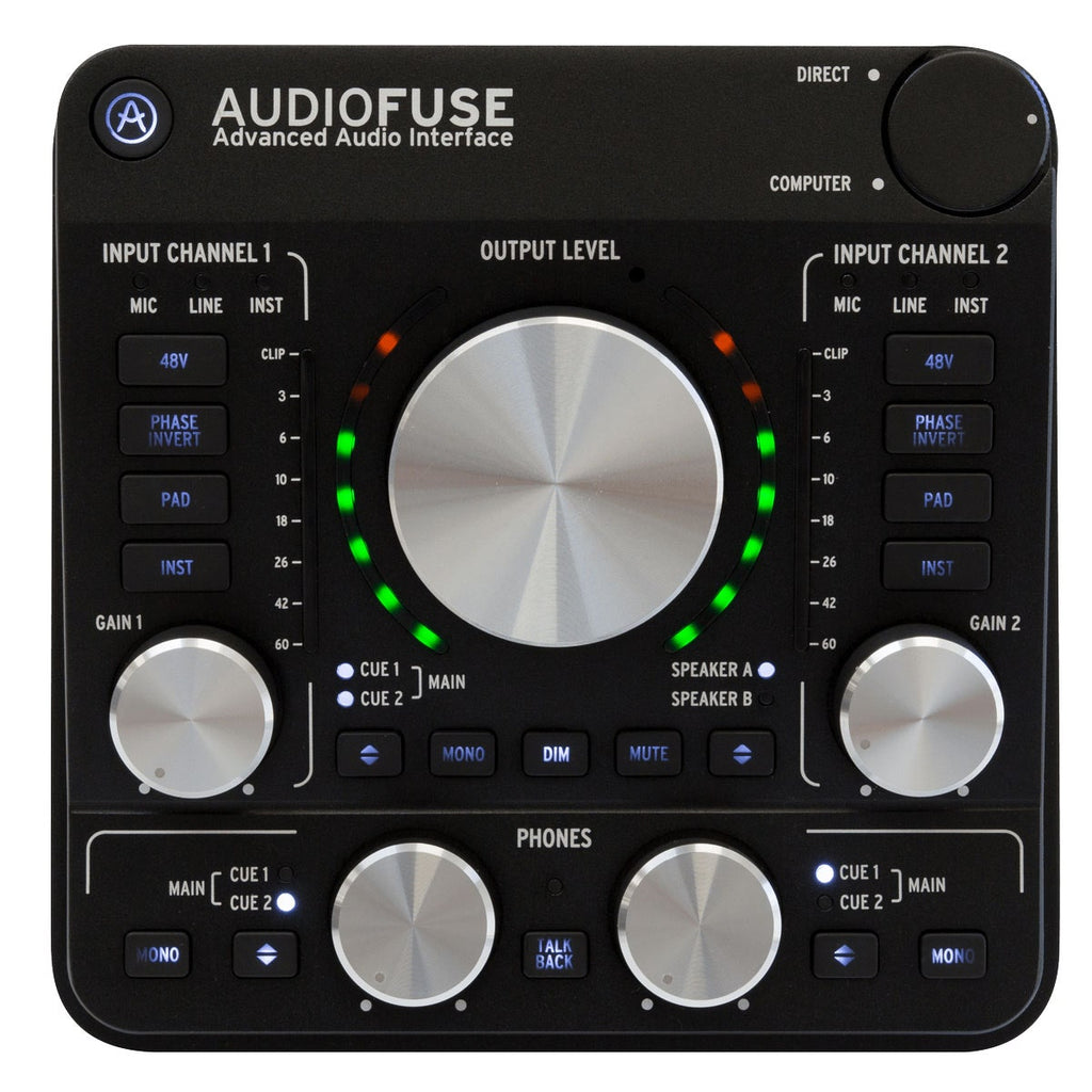 Arturia AudioFuse Audio Interface - Dark Black (Demo Deal)