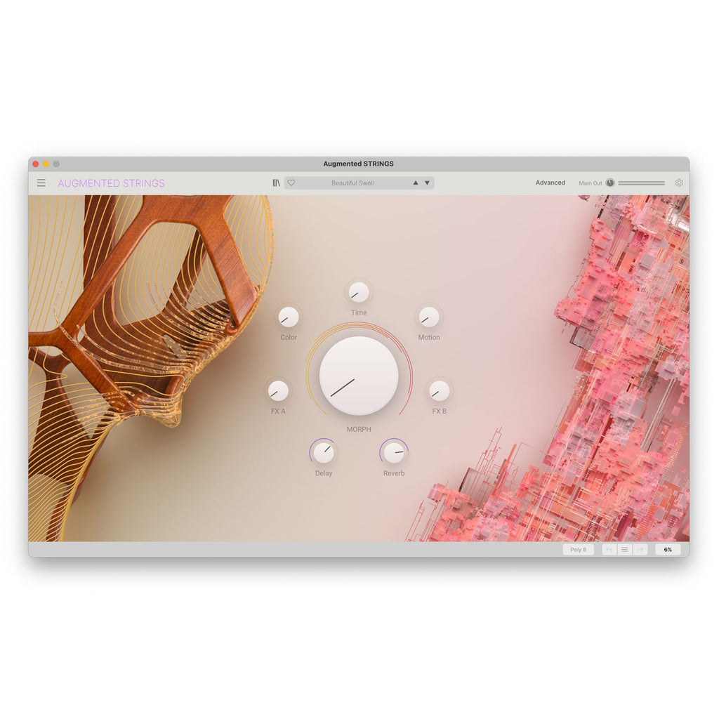 Arturia Augmented STRINGS Virtual Instrument - Elec Del