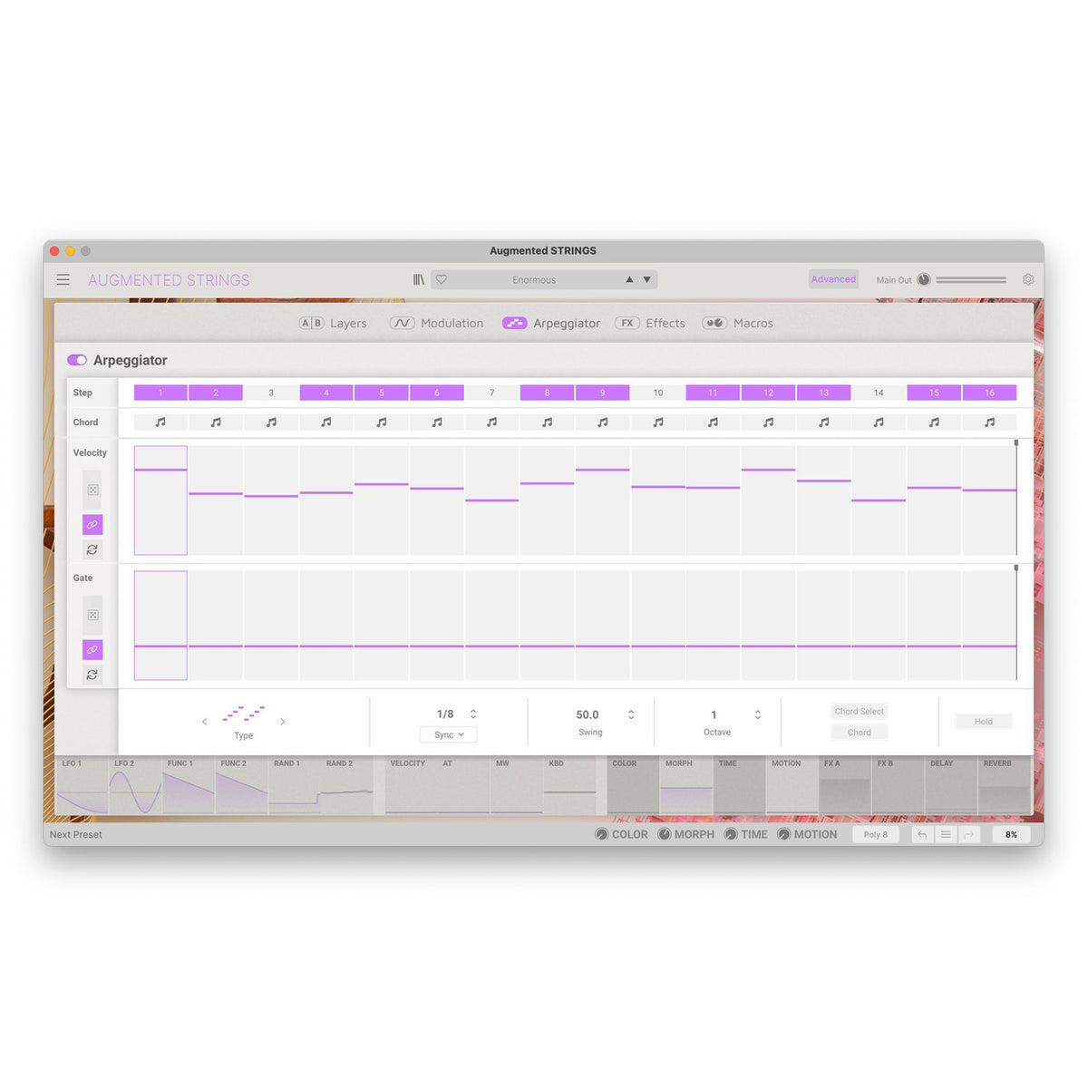 Arturia Augmented STRINGS Virtual Instrument - Elec Del