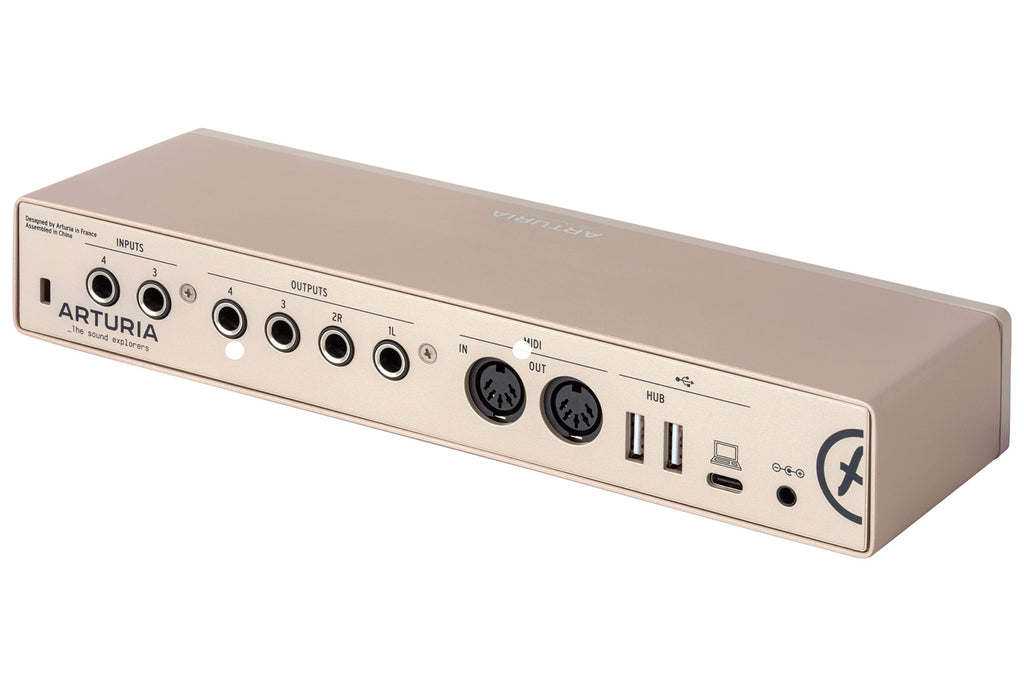 Arturia MiniFuse 4 USB-C Audio Interface - Champagne