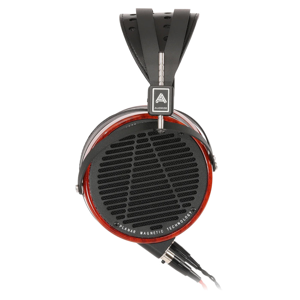 Audeze LCD-2 Open-Back Headphones with Padauk Rings, Leather Earpads, and Case