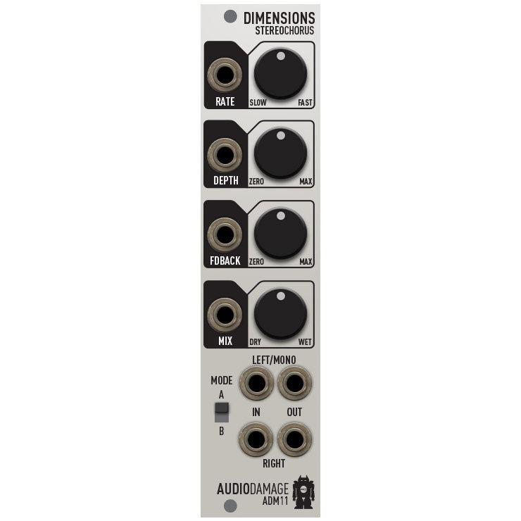 Audio Damage ADM11 Dimensions