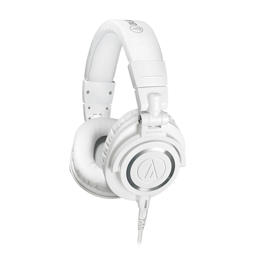 Audio-Technica ATH-M50x Closed-Back Headphones - White (Demo Deal)