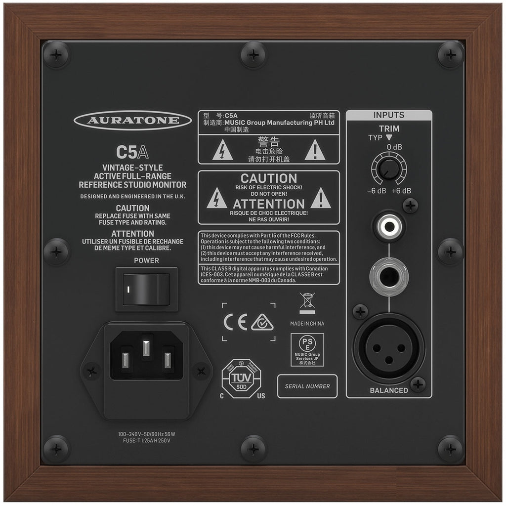 Auratone by Behringer C5A Active Studio Monitor - Single