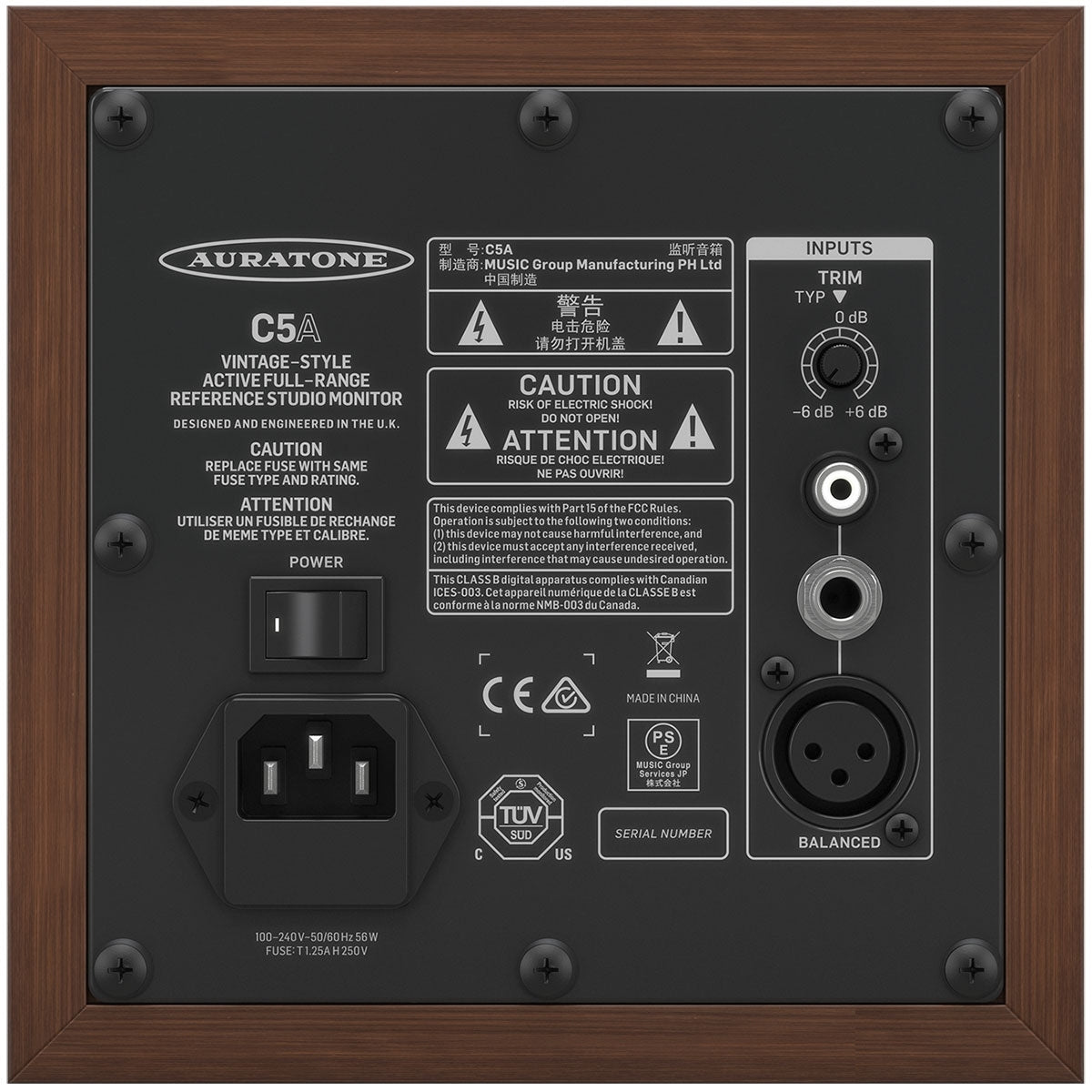 Auratone by Behringer C5A Active Studio Monitor - Single