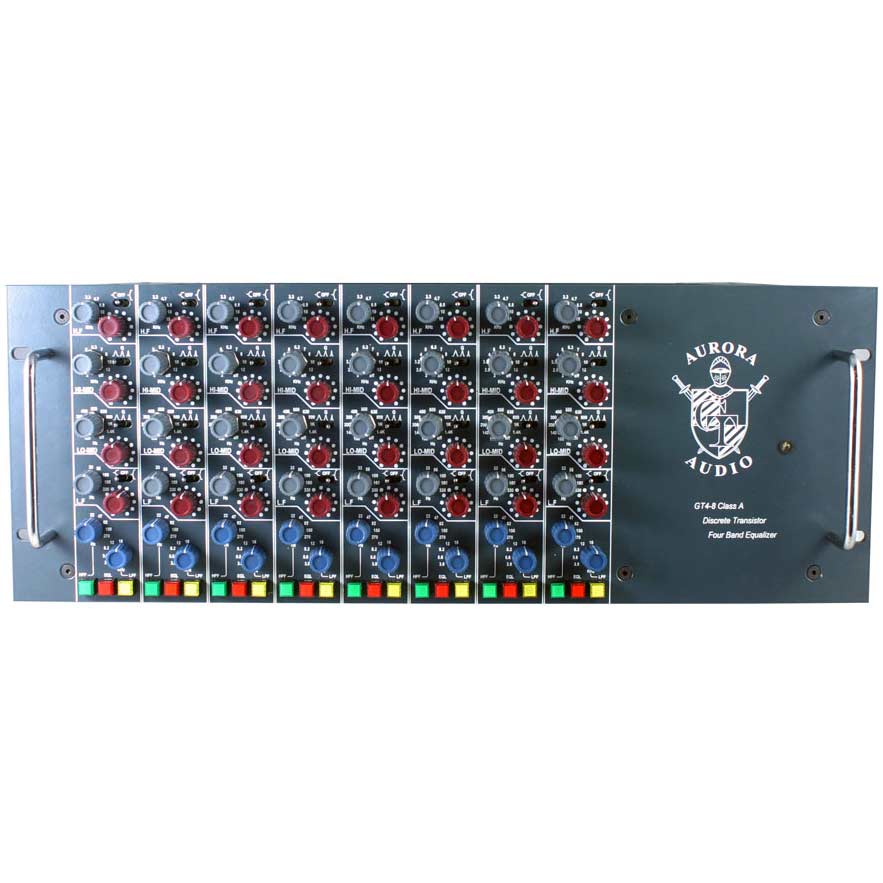 Aurora Audio GT4-8 8-Channel 4-Band Equalizer