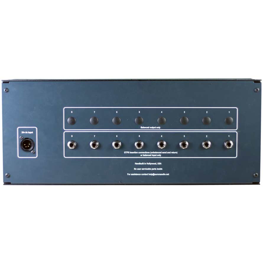 Aurora Audio GT4-8TRS 8-Channel Equalizer