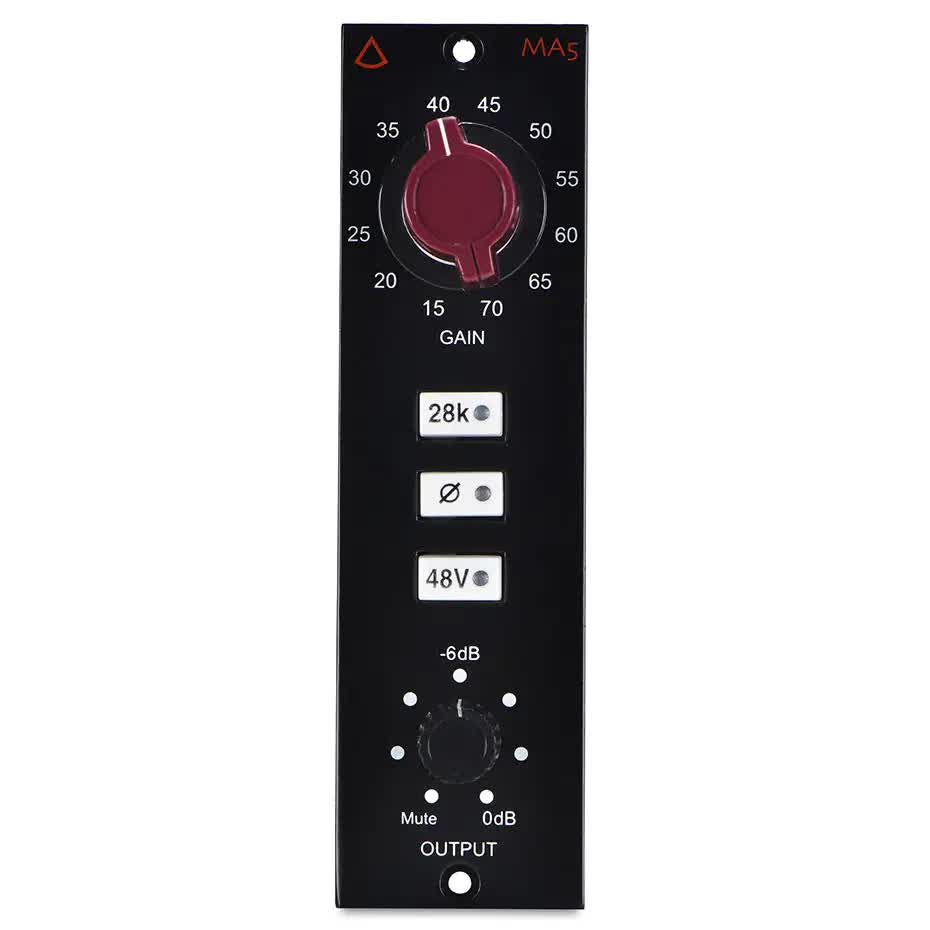 Avedis Audio Electronics MA5 500 Series Mic Preamp Red Knob