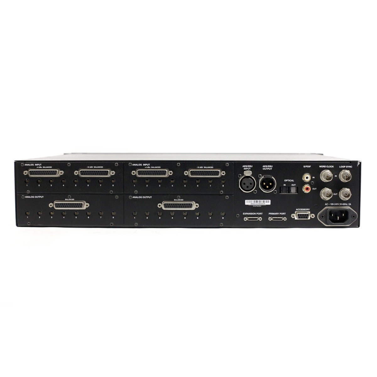 Avid HD I/O 16 x 16 Analog #BADCV21800003F (Used)