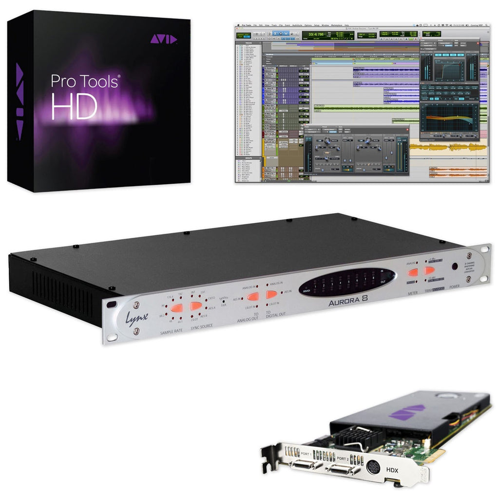 Avid HDX System + Lynx Aurora 8-HD