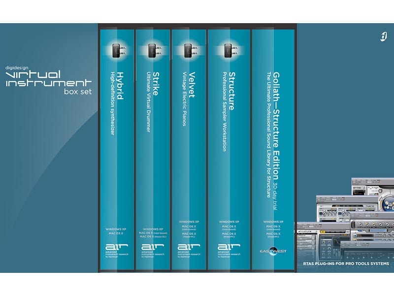 Avid Virtual Instrument Box Set