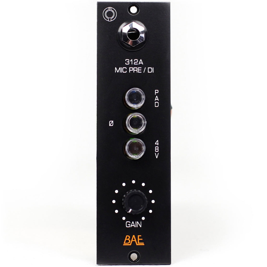 BAE 312A 500 Series Mic Preamp/DI (Demo Deal)