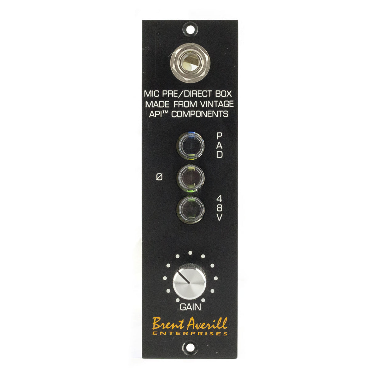 BAE 312A Mic Pre 500 series #VKA0253  (Used)