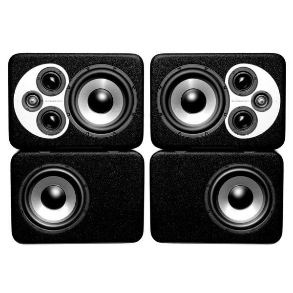 Barefoot Sound MicroStack45 3-Way Active Studio Monitor - Pair