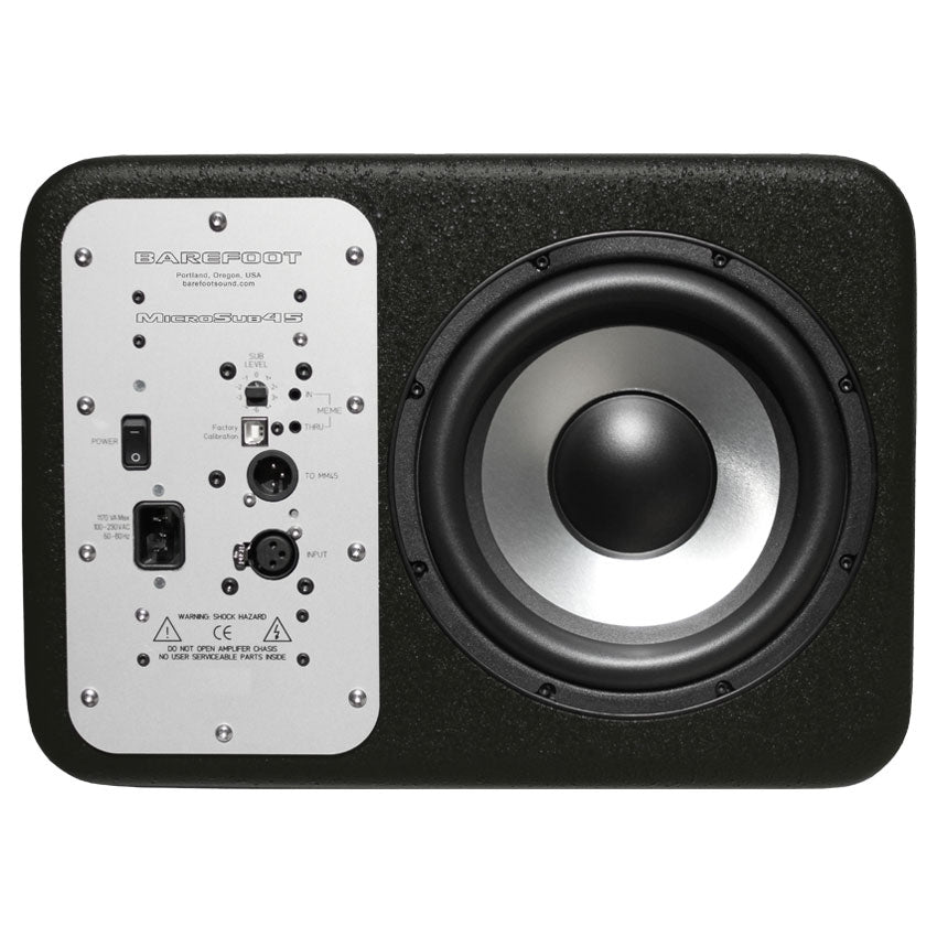 Barefoot Sound MicroSub45 Dual 8" Active Studio Subwoofer - Pair