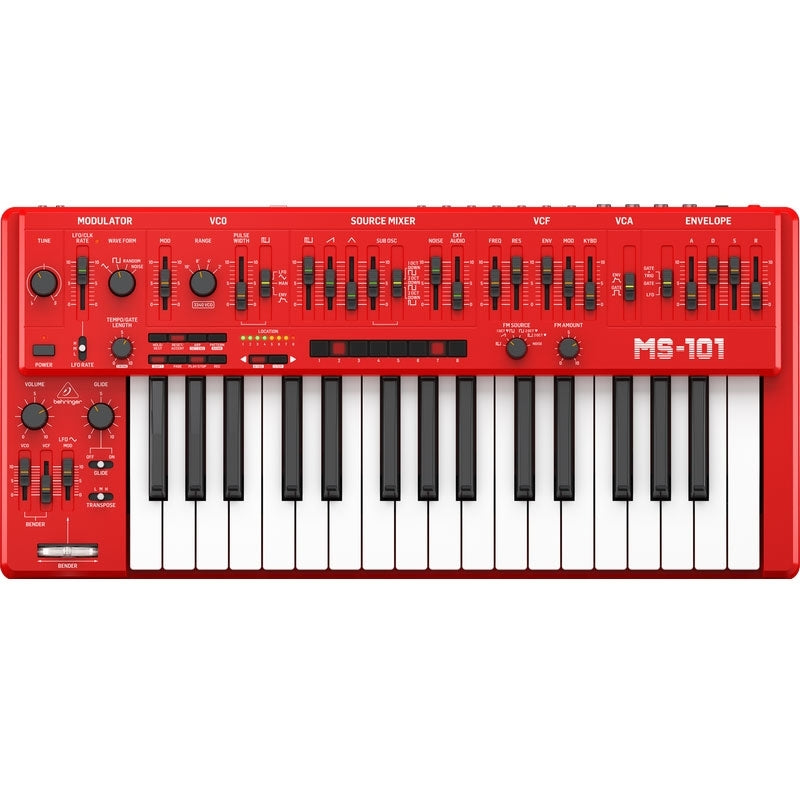 Behringer MS-1 Synthesizer - Red