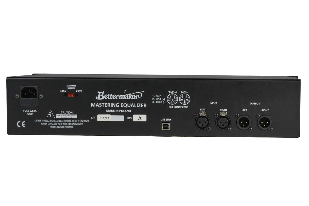 Bettermaker Mastering Equalizer #511/22 (Used)