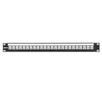 Bittree Flush-Mount Modular Keystone Panel CAT 6 Unshielded