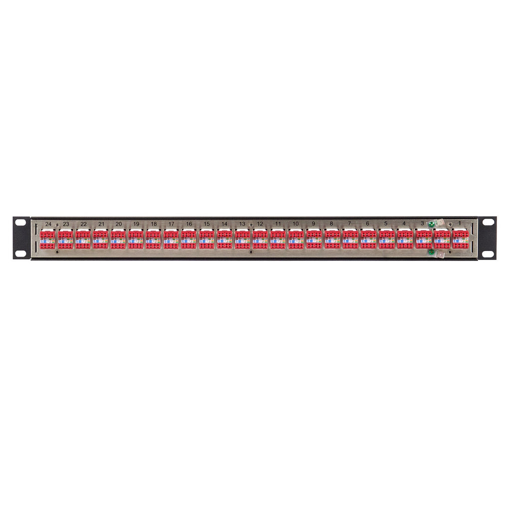 Bittree Flush-Mount Modular Keystone Panel CAT 6 Unshielded
