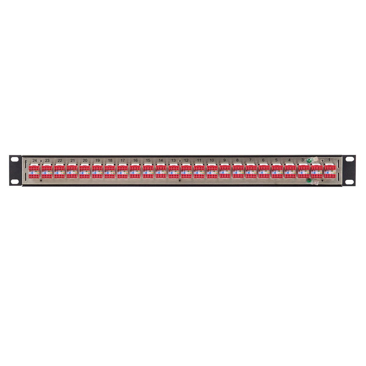 Bittree Flush-Mount Modular Keystone Panel CAT 6 Unshielded