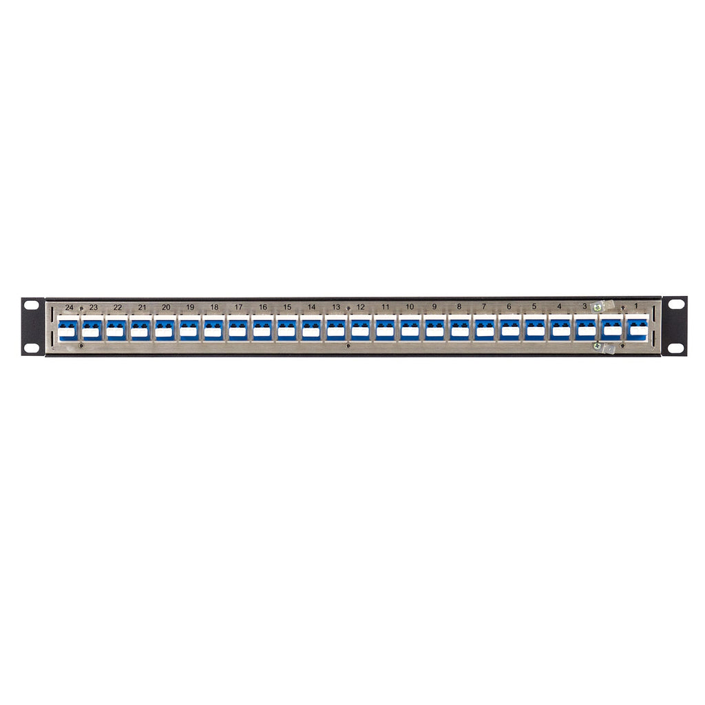 Bittree Flush-Mount Modular Keystone Panel Duplex LC