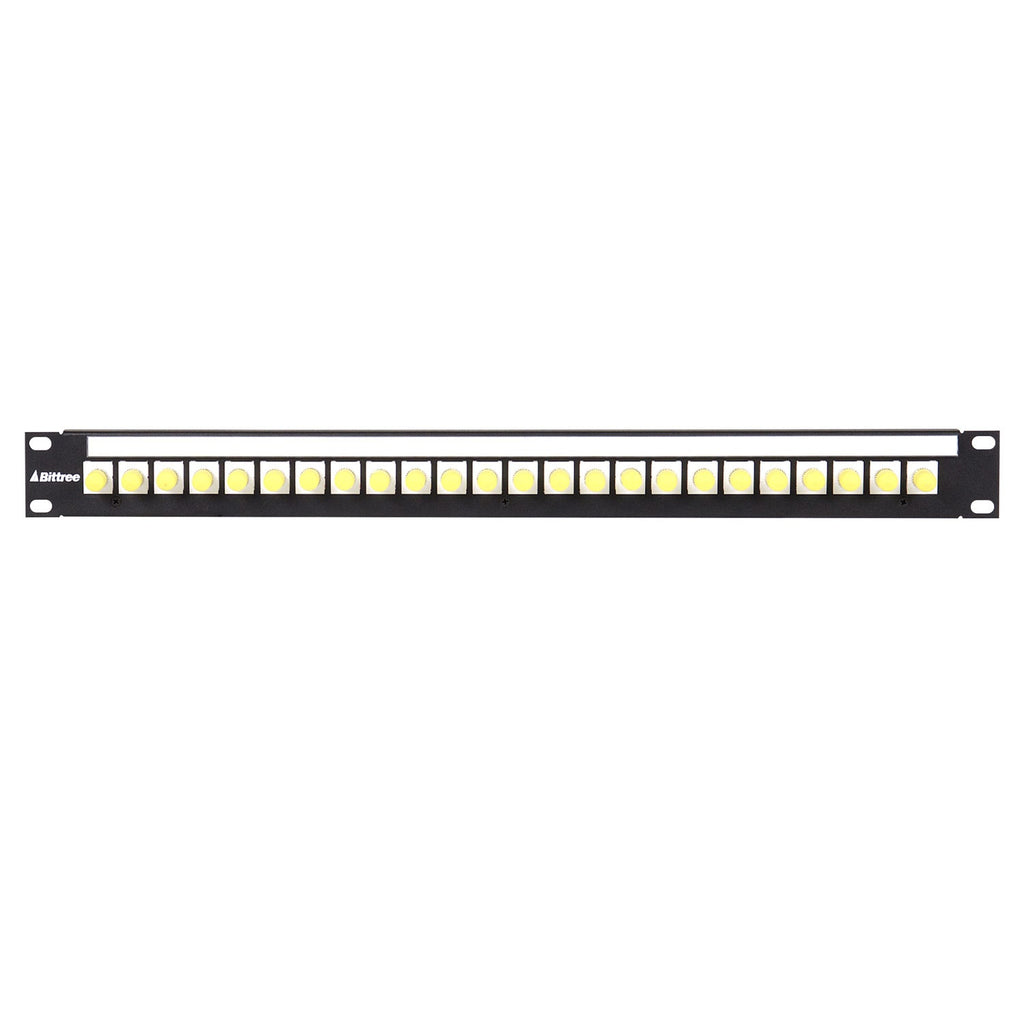 Bittree Flush-Mount Modular Keystone Panel Simplex ST