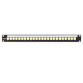 Bittree Flush-Mount Modular Keystone Panel Simplex ST